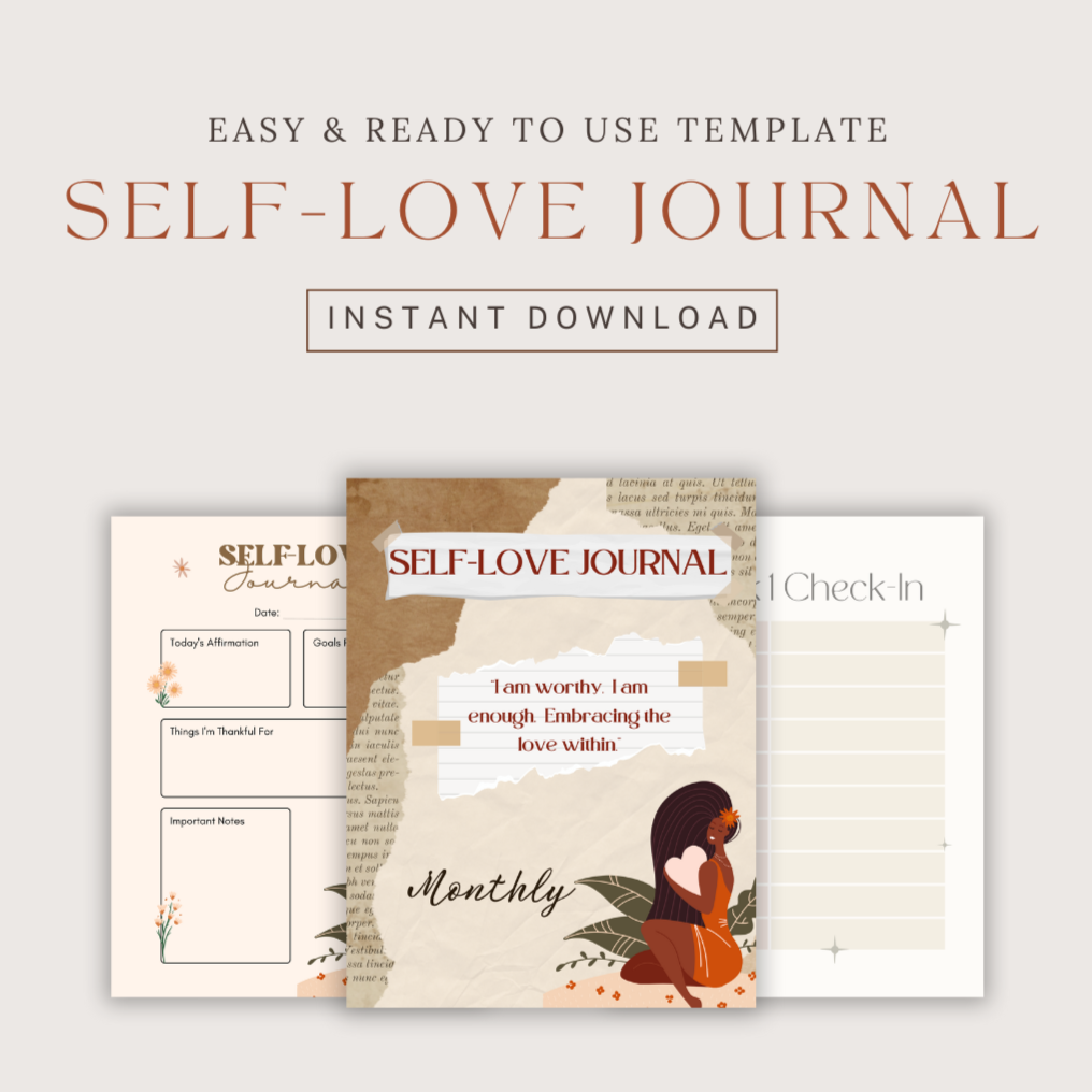 Self-Love Monthly Journal